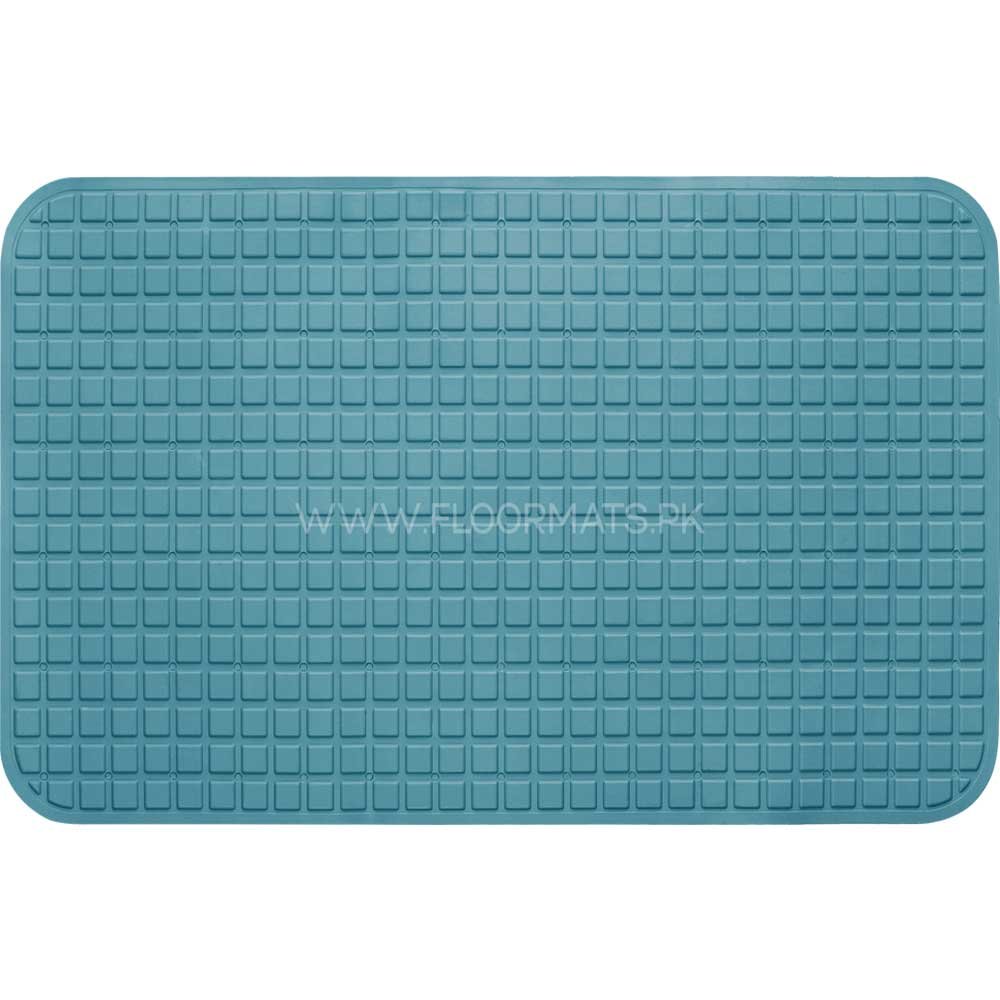 SQUARE TILE MAT-Cyan - Image 3