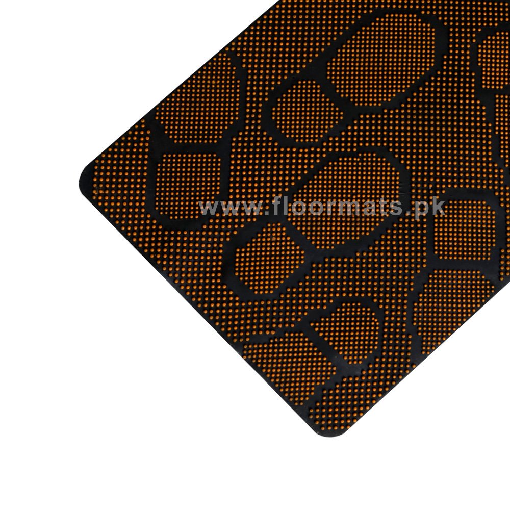 SHOES NAIL PRINTED MAT-ORANGE - Image 2