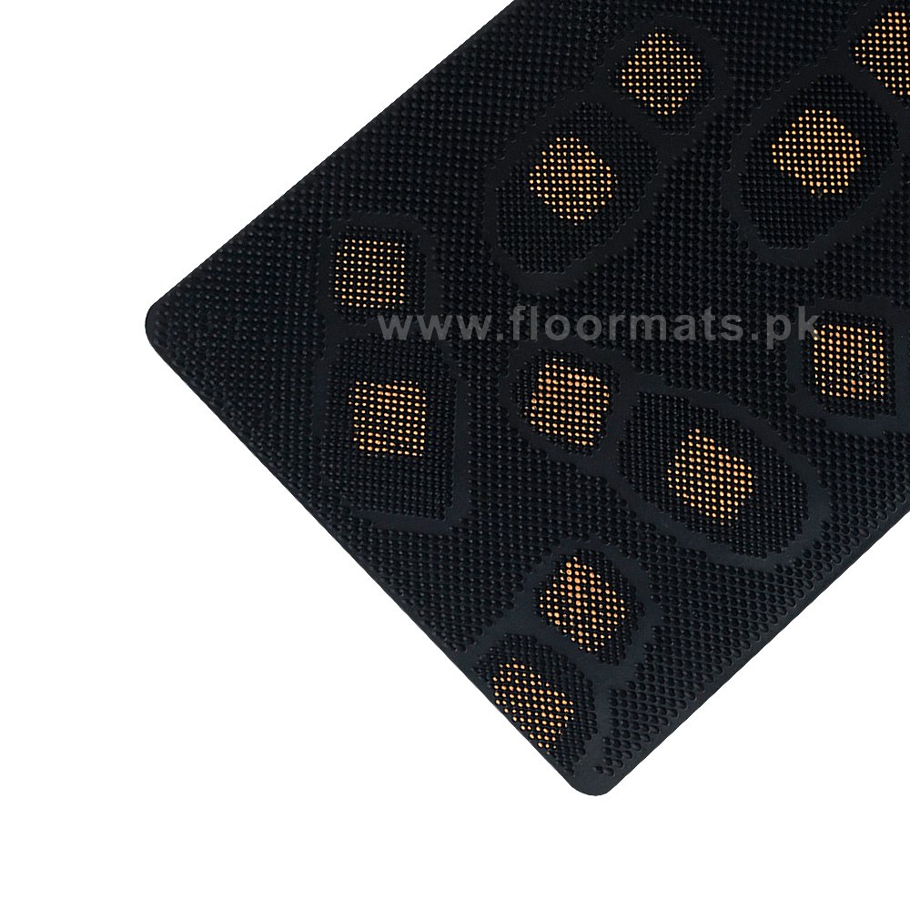 SHOES NAIL PRINTED MAT-ORANGE - Image 3